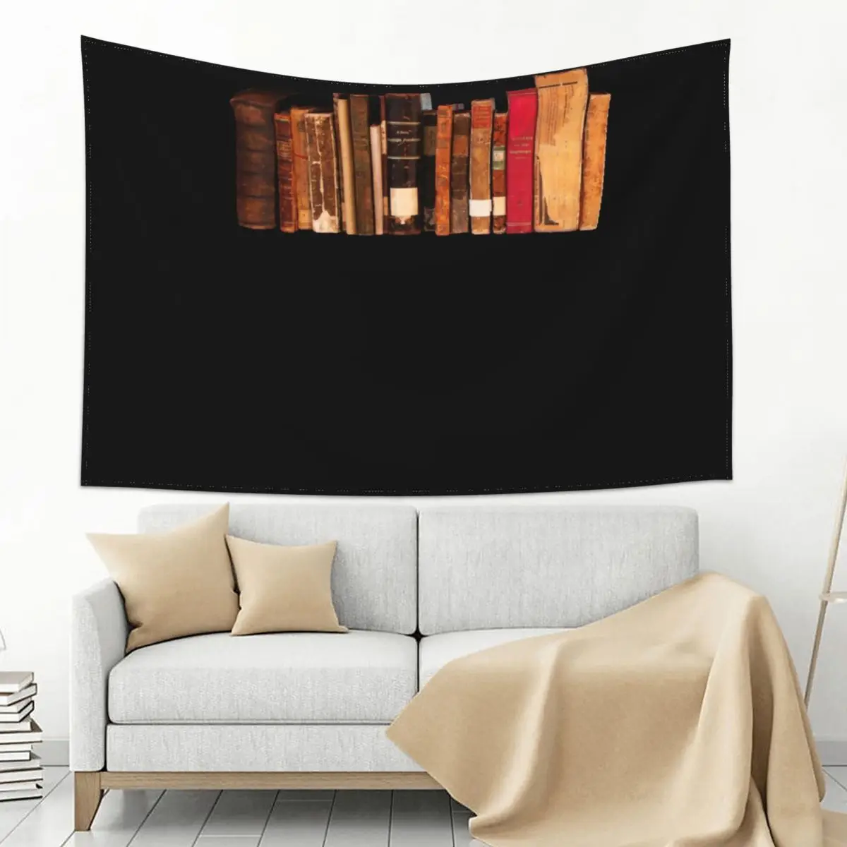 

When in doubt Go to the Library Sticker Decoration Aesthetic Cute Room Decor Wall Carpet Room Design Tapestry