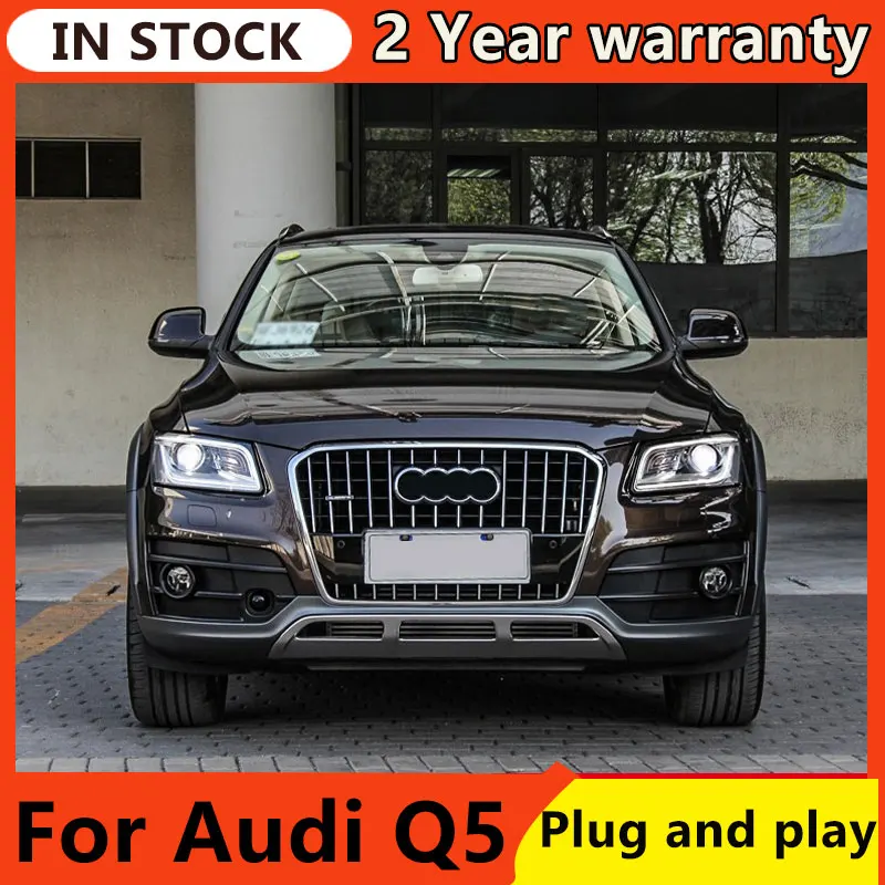 

Head Lamp for Audi Q5 Headlight 2009-2018 Q5 LED Headlight Dynamic Signal Animation DRL Bi Xenon Auto Accessories