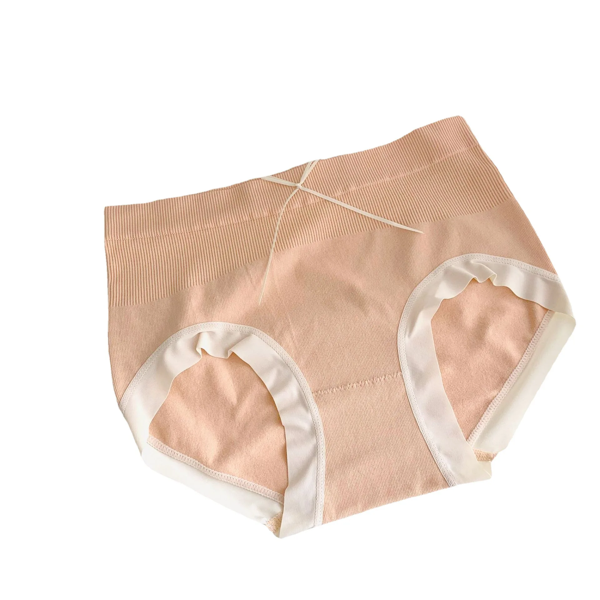 Macaron Skin Friendly Breathable Pure Cotton Underwear for Women's Abdominal Tightening and Hip Lifting Triangle Pants