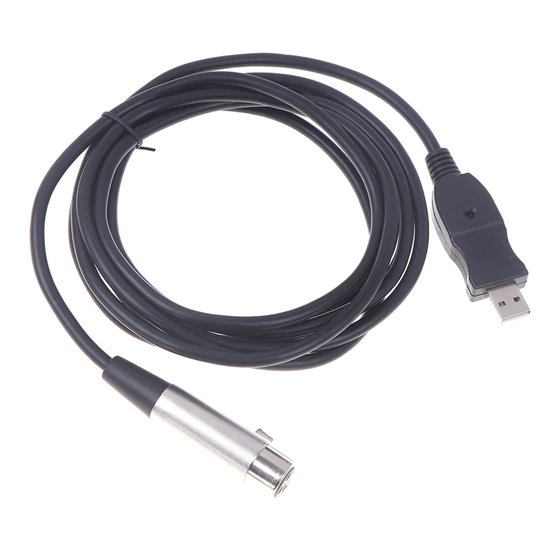 USB Microphone Cable  Microphone Cable Computer USB To XLR Microphone Connect Computer Cable Audio Cable Adapter