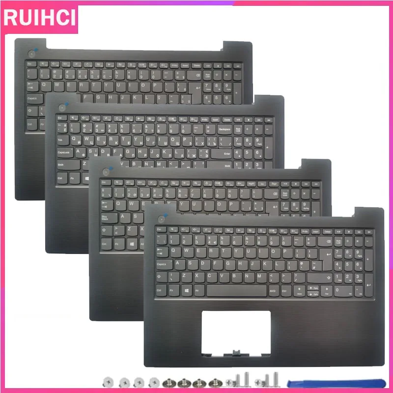 

For Lenovo Ideapad V330-15IKB V130-15 E53-80 V330-15ISK Laptop Palm Pad Keyboard/SP/US/FR/RU/UK Keyboard/Host Cover Keyboard