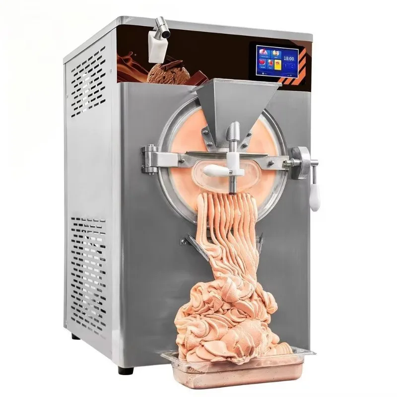 

56L/H Automated Robot Countertop Ice Cream Machine Home Freezer with Gelato Flavor 10 Batch Freezer New Condition