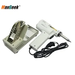 Maxgeek S-993A 110V/220V 100W Power Consumption Electric Vacuum Desoldering Pump Solder Sucker Gun Welding Pump