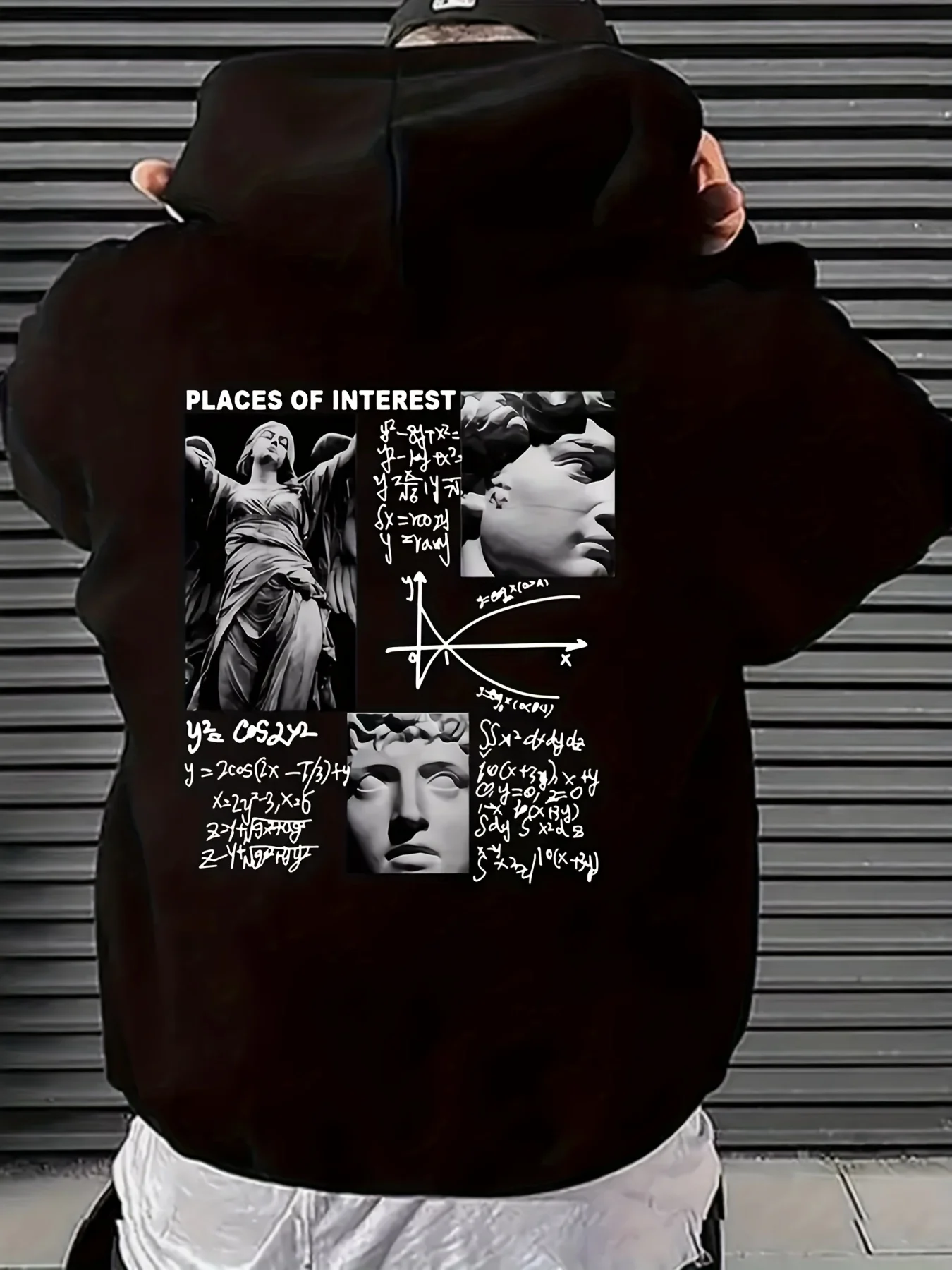 

Art Mathematics Graphic Printing Autumn and Winter Cotton Men's and Women's Hoodies Casual Outdoor Street Sports Loose Training