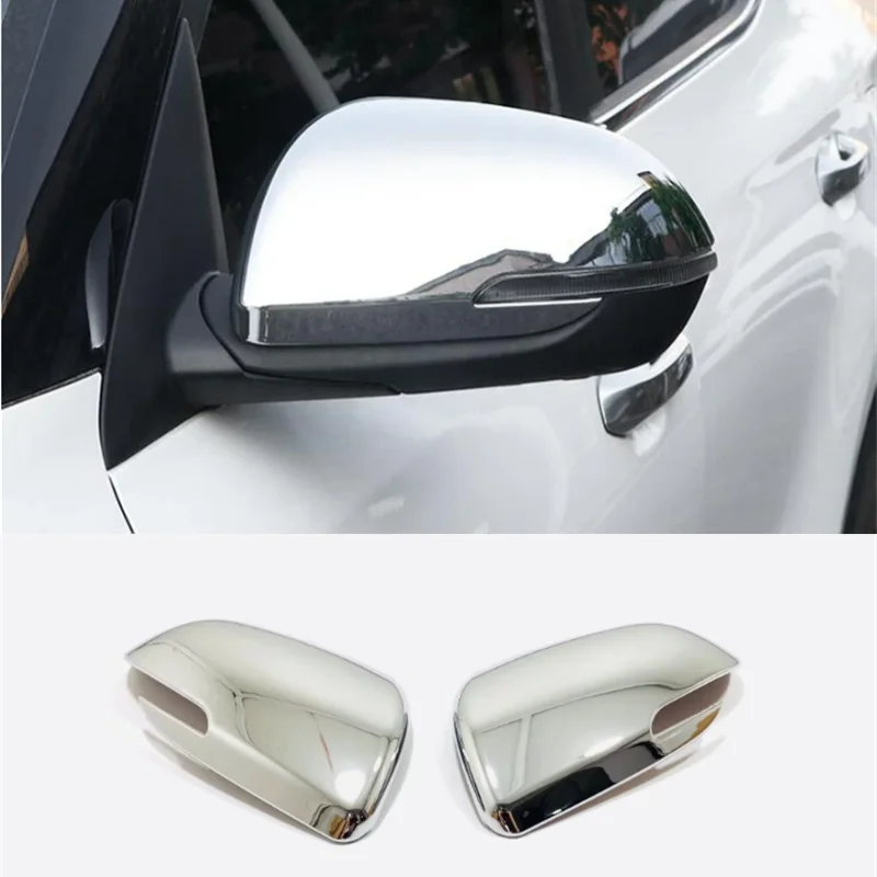 For KIA SELTOS 2023 2024 Exterior Accessories Rearview Mirror Rain Shield Car Door Handle Protective Cover Trim