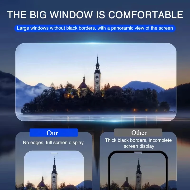 3Pcs Tempered Glass Screen Protector For Samsung S25 Ultra S24 S23 Plus S22 S21 FE A56 A36 A26 A17 A16 A55 A54 A07 A06 A05 A05S