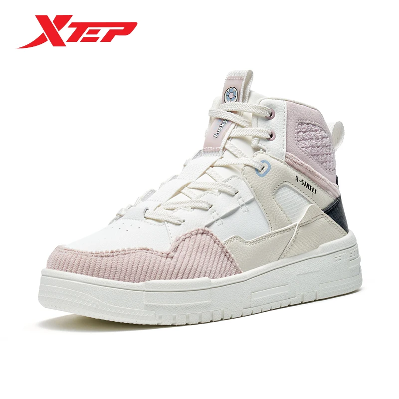 Xtep Mubai Sneakers Autumn Thick Bottom To Increase Warmth And Comfort Students Trend Sports Shoes Casual Shoes 878418310012