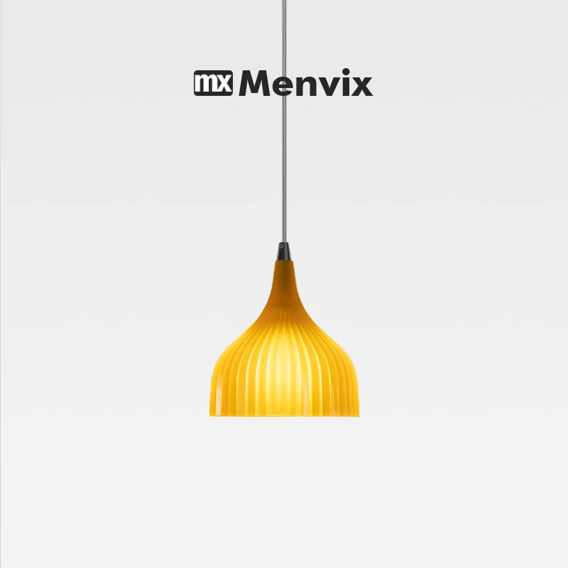 

French Cream Style Bedroom Headboard Led Pendant Lights Modern Home Decor Kitchen Table Hanging Luminaire Indoor Acrylic Lamp