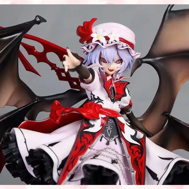 

2024 new 18cm Anime Touhou Project Remilia Scarlet PVC Action Figure Model Toys Collection Doll Gift black ver