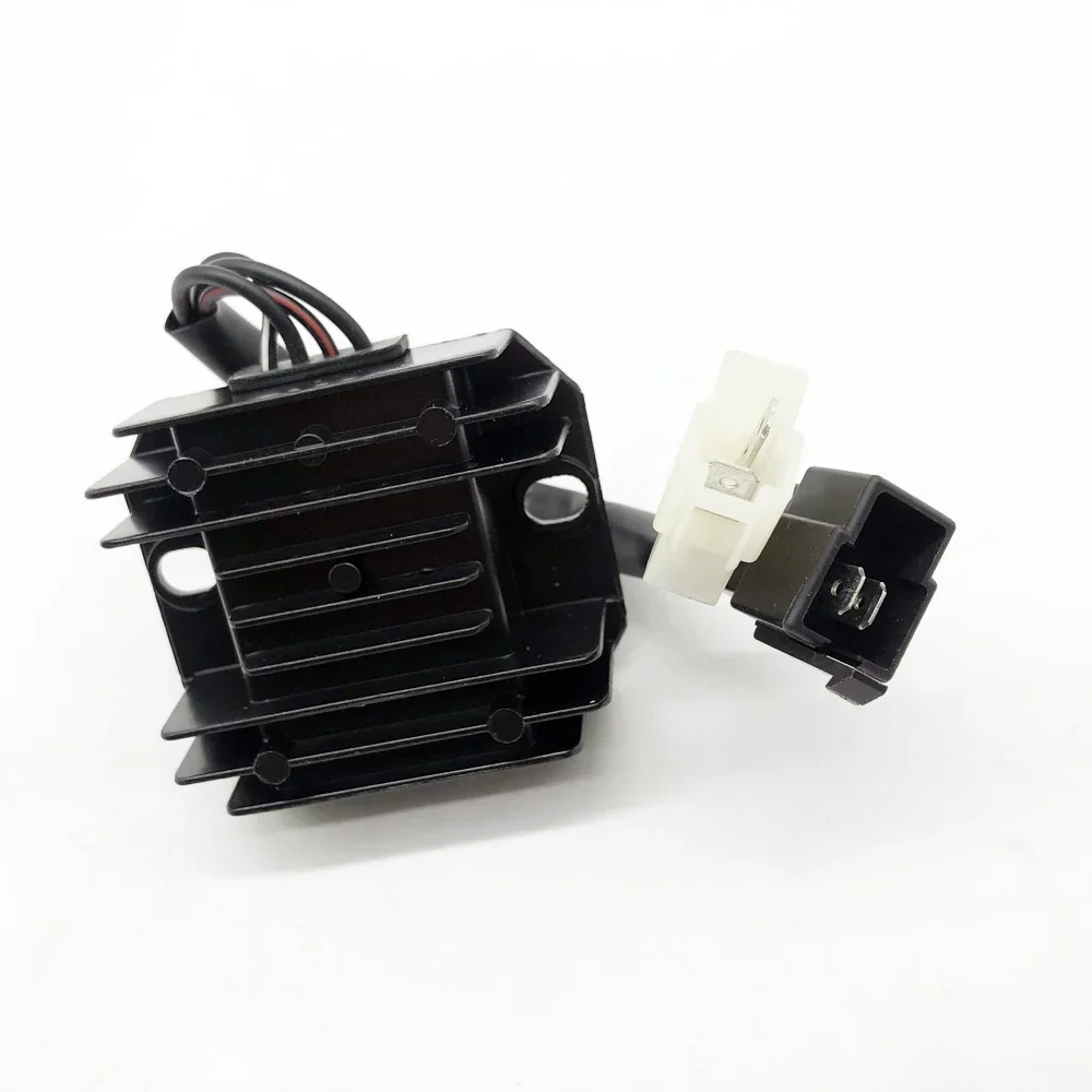 

4-Wire Dual Plug Carburetor Motorcycle Rectifier Voltage RegulatorsFor HAOJUE For HAOJUE KA125 DK HJ125-22/30 KA150 HJ150-22/30