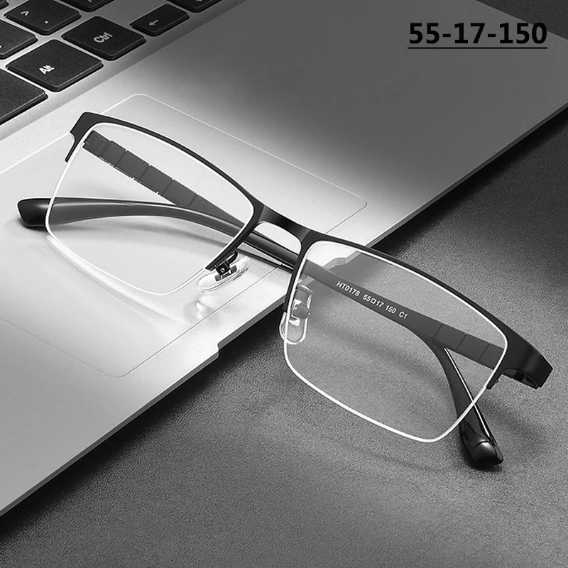 pure-titanium-half-frame-square-business-eyeglasses-mens-big-face-super-light-large-glasses-frames-fat-wide-spectacles-eyewear