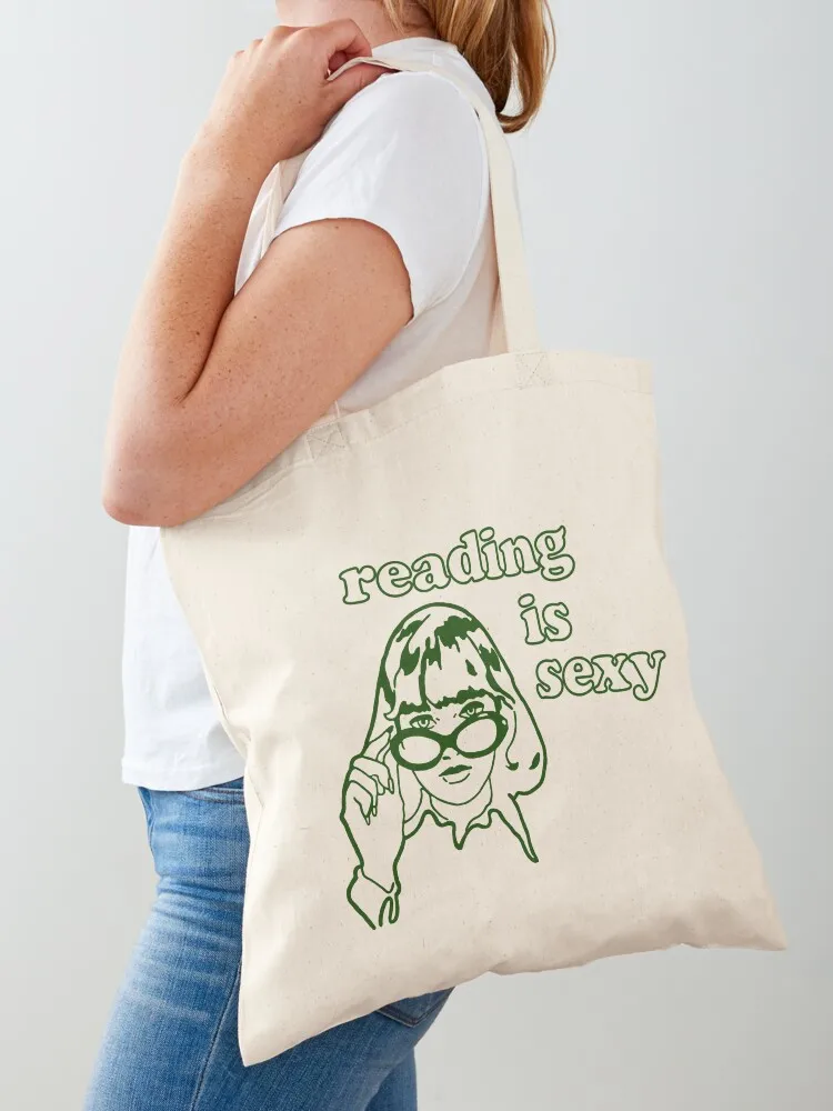 

Reading is Sexy Tote Bag Fabric bag Canvas bag for women Gift bags tote
