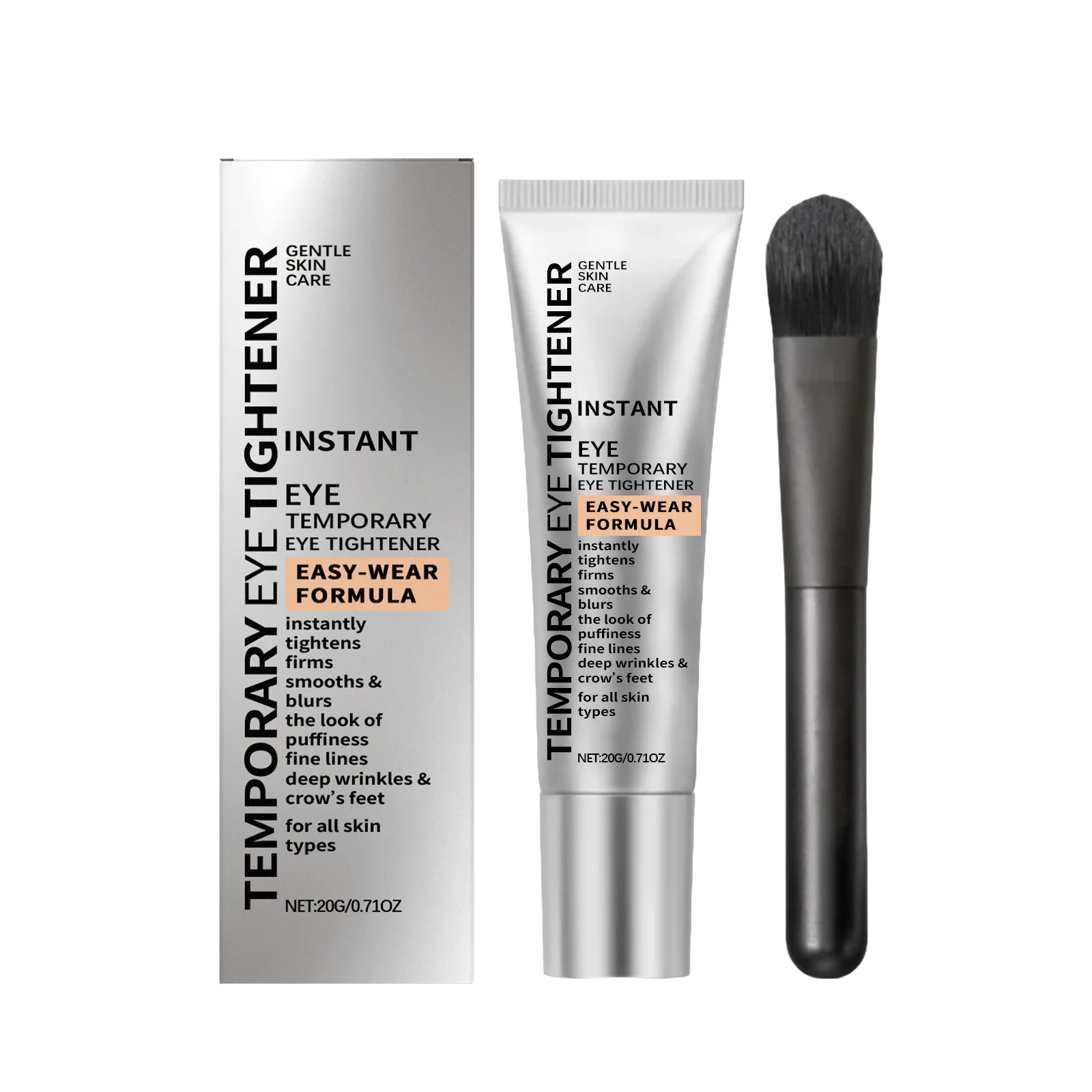 Creme para Olhos Diário Suave AMZ, Creme Hidratante e Nutritivo para Área dos Olhos Elástica e Lisa