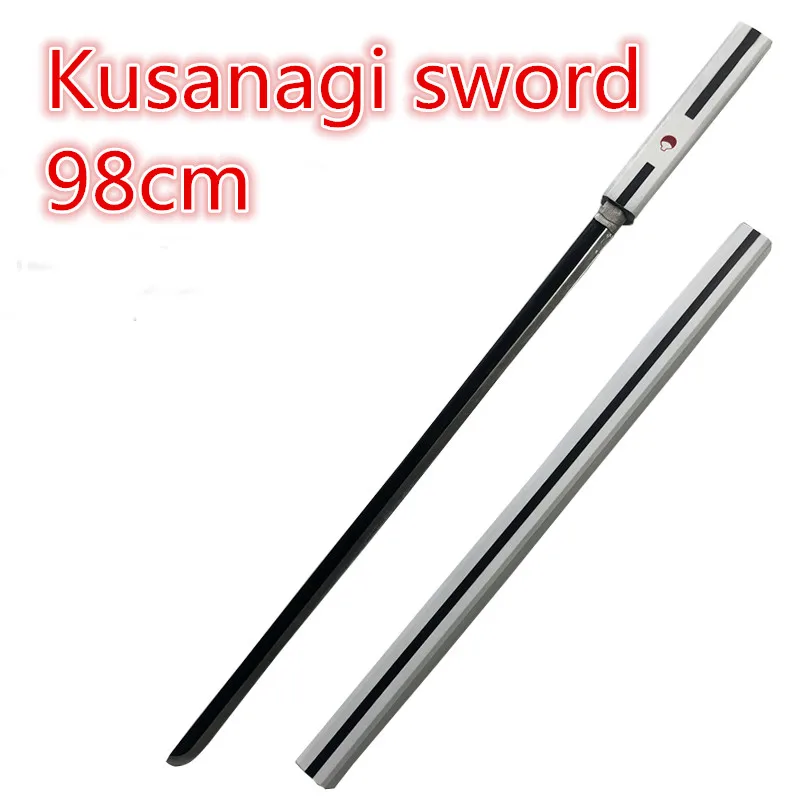 

Anime Katana Black White Kusanagi sword plover blade Snake Sword Ninja Weapon Prop Role Play Weapon PU Model Toy Prop cosplay