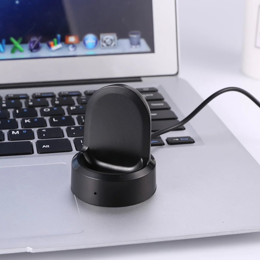 Carregador sem fio relógio inteligente base de carregamento doca para samsung galaxy r810 r800 carregador rápido base relógio acessórios