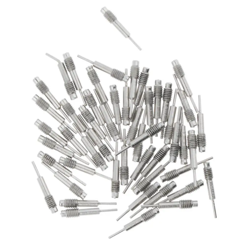 50 Pieces Bulk Watch Link Remover Pins kit Watch Band Tool Punch Pins for Watch Strap Bracelet Link Pin Removal