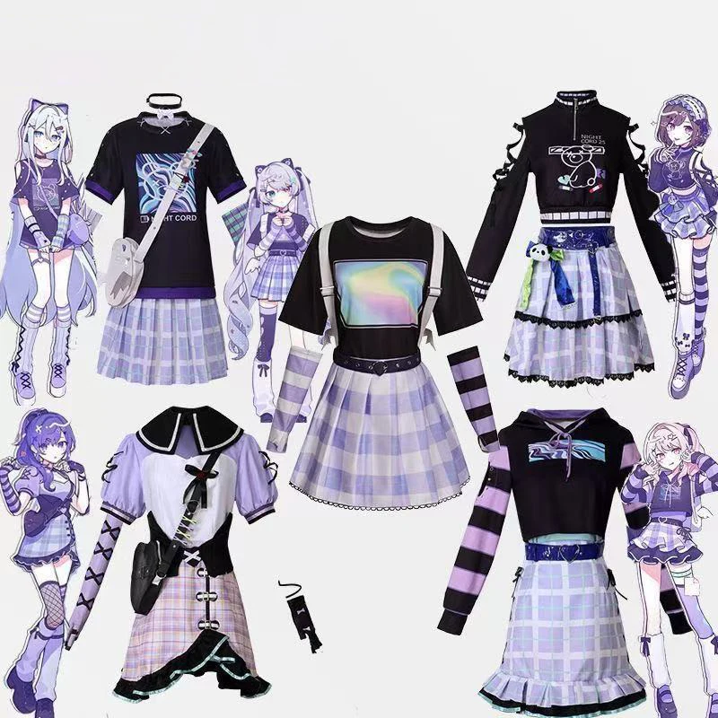 

Project SEKAI Colorful Stage Cosplay Costume Set 25-Ji Asahina Mafuyu Akiyama Mizuki Yoisaki Kanade Shinonome Ena Anime Costume