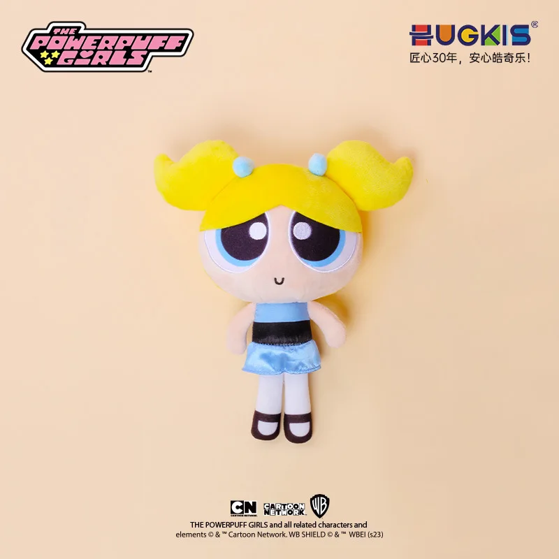 Hugkis Classic The Powerpuff Girls Buttercup Bubbles Blossom Knuffel 23 cm Leuke Cartoon Pop Kawaii Peluche Meisjes Cadeau Op Voorraad