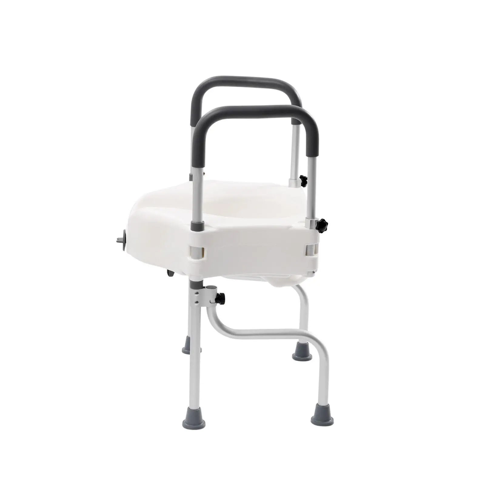 Produkte für ältere Menschen, 3-in-1-Haltegriff für Badezimmer, Mobilitäts-Toilettensitz-Erhöhung und Sicherheitsrahmen mit Armlehnen und verstellbar