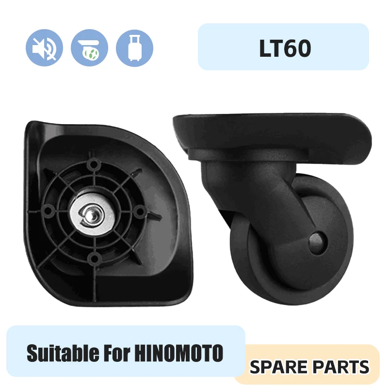 

Suitable For HINOMOTO LT60 Universal Wheels Luggage Accessories Suitcase Trolley Wheel Replacement Smooth Wear-resistant Silent