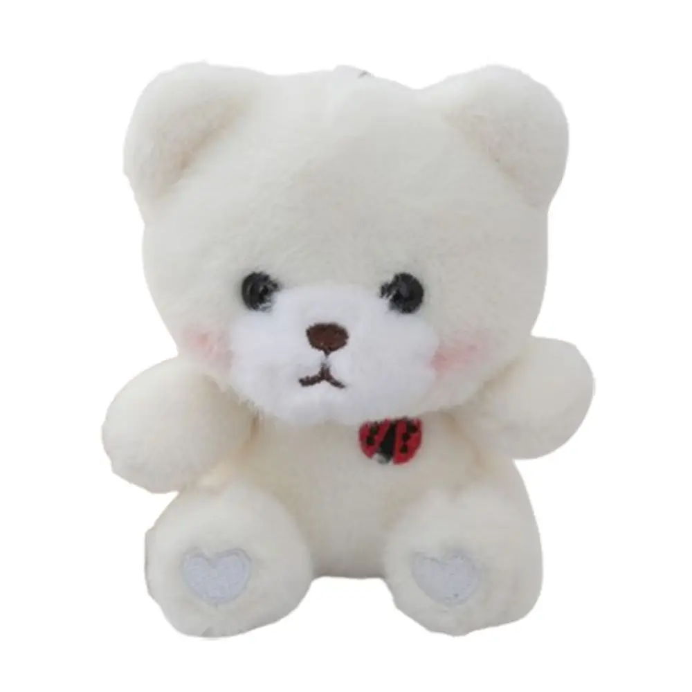 Stuffed Animals Plush Little Bear keychain Plush Doll Couple Toy Plush Bear Sitting Doll Soft 13Cm Bear Bag Pendant