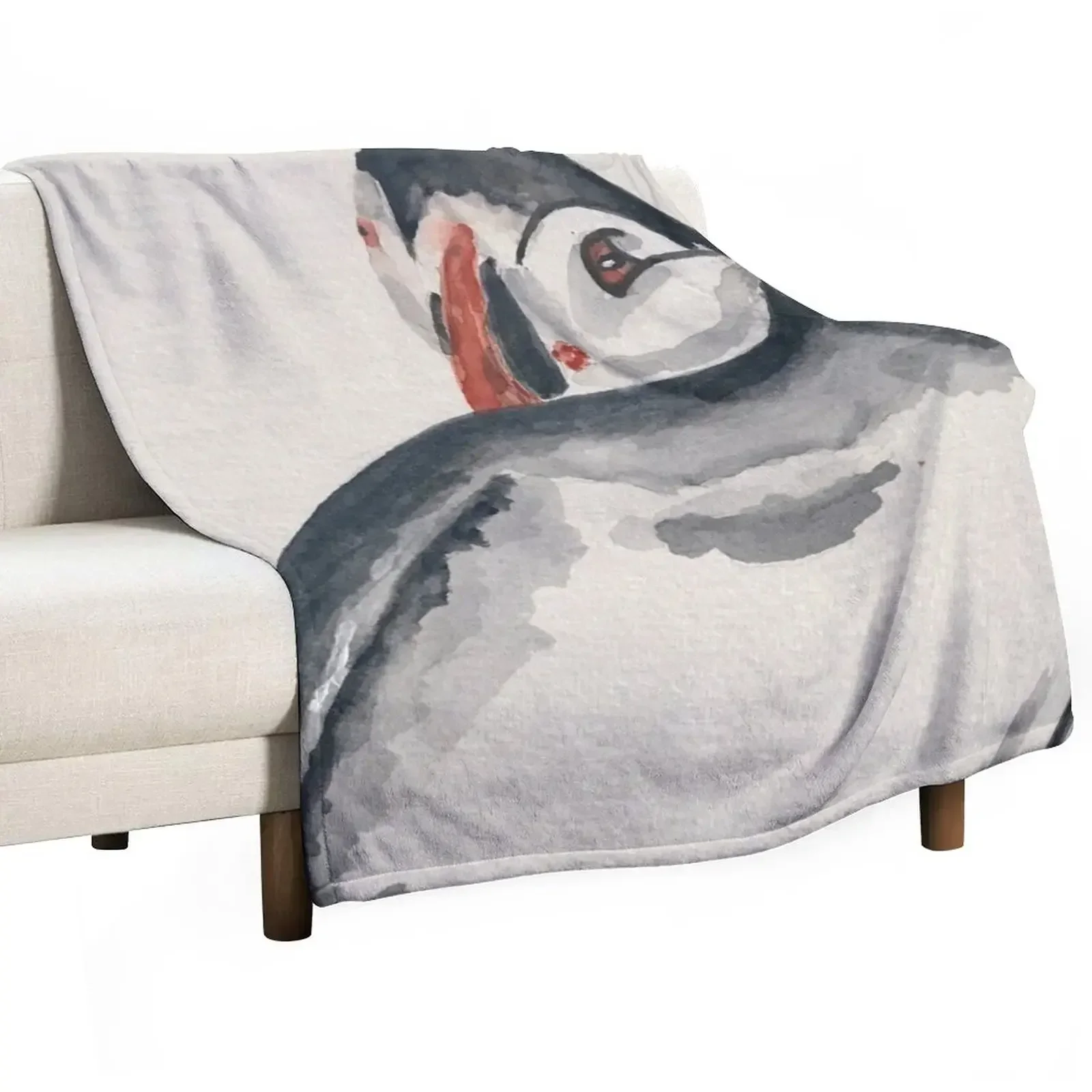 

Puffin Throw Blanket Single Baby Blankets