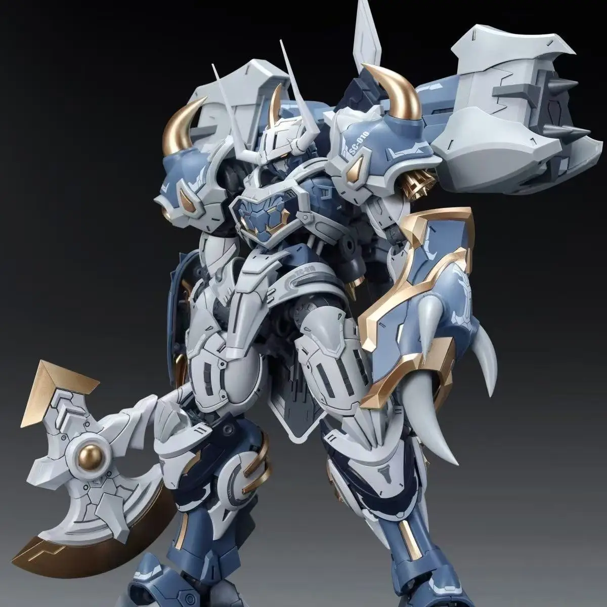 

1/144 Scale SNAA Furious Warhammer Galahad Mecha Model Kit, The Round Table Knights Series Assembled Action Figure