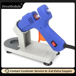 Hot Melt Glue Gun Stand Handmade DIY Tools Glue Gun Base Universal With Sucker Industrial Guns Holder Gadgets Glue Gun Organizer