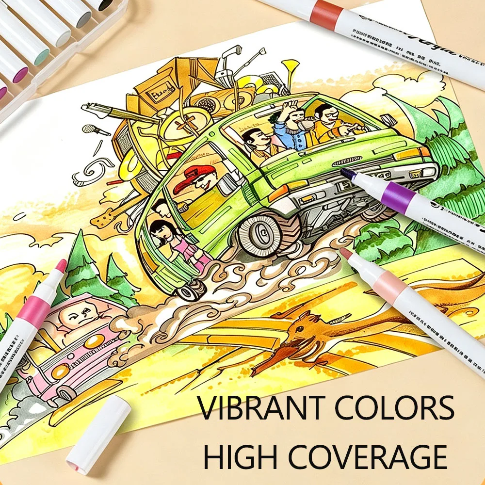 Premium Acrylic Markers for Artists, Crafters & Beginners Acrylic Paint Marker Pen
