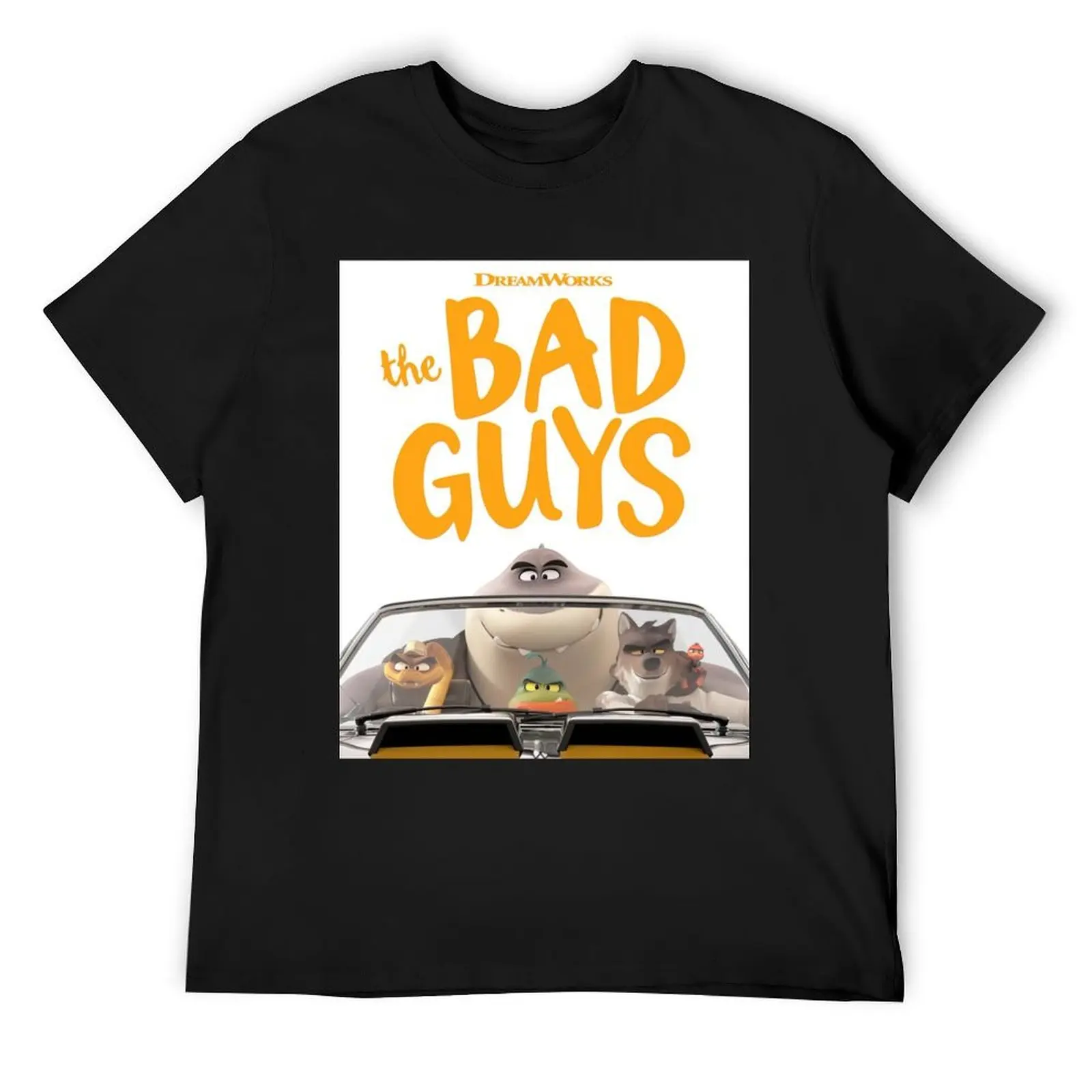 

The Bad Guys 2022 Film , The Bad Guys Movie 2022, Mr Piranha Poster T-Shirt sublime vintage clothes oversized t shirts for men