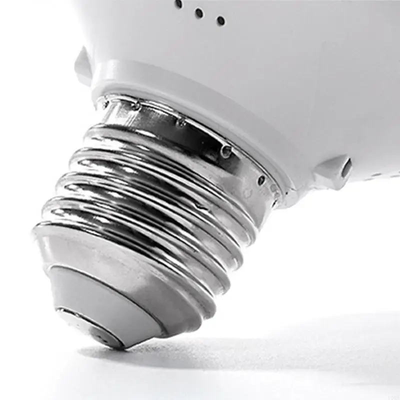 مروحة سقف E27 مع مروحة ثريا بجهاز تحكم عن بعد، مروحة كهربائية لغرفة المعيشة وغرفة النوم والمنزل والمكتب وتوفير الطاقة