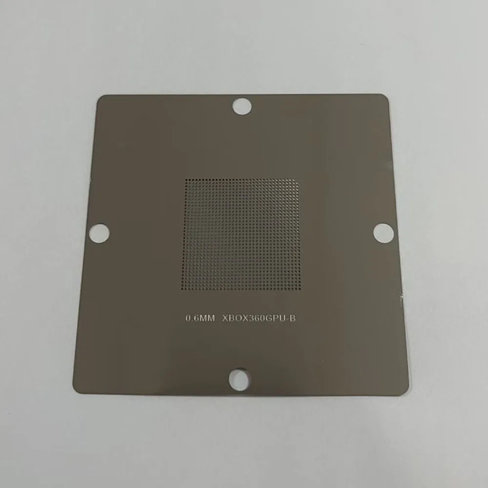 9Pcs Direct heat90*90mm XBOX360 CPU GPU Stencils BGA Reballing Station Game Console CSP HANA GPU-B CPU-A01 Reballing stencil