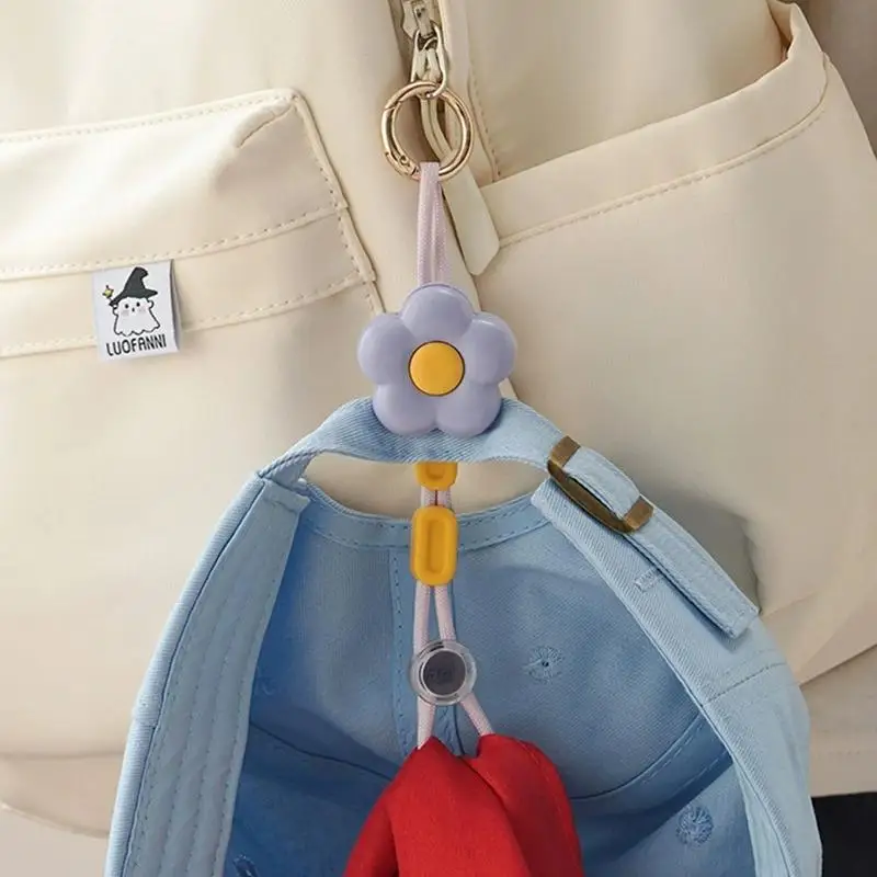 Dopamin-Blumen-Hutclip für Reisen, Multifunktionale Sonnenhut-Aufbewahrungstasche, Tragbar für Outdoor-Abenteuer – Detail 10