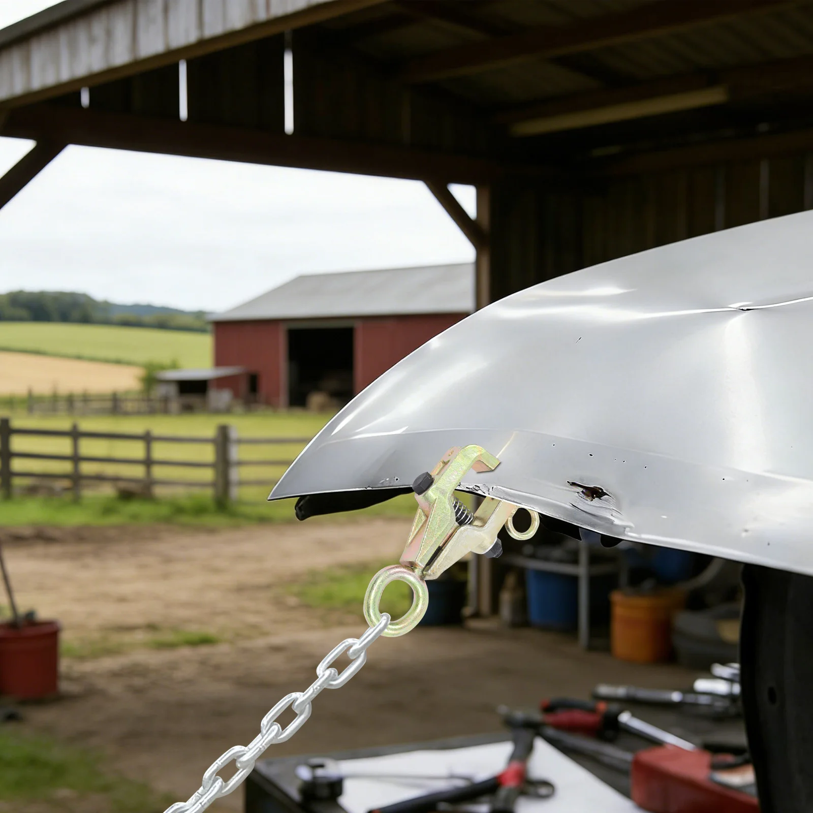 

5T Self-tightening Pull Clamp Steel Mouth Pull Clamp for Automotive,Repair Dent Puller,Hand Tool,body frame,panel,metal repairs