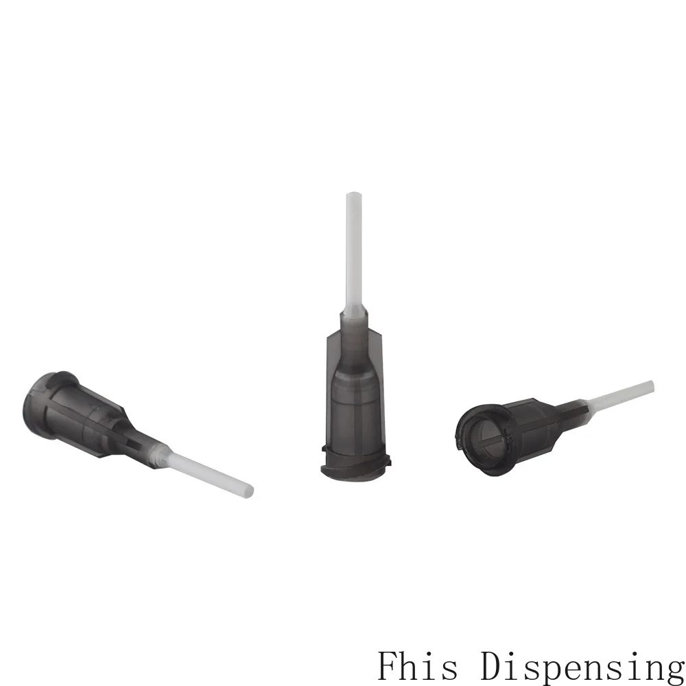 Pack Of 100กาว Dispensing เข็มความยาว12.7มม.0.5นิ้ว PP ยืดหยุ่นเข็ม16G