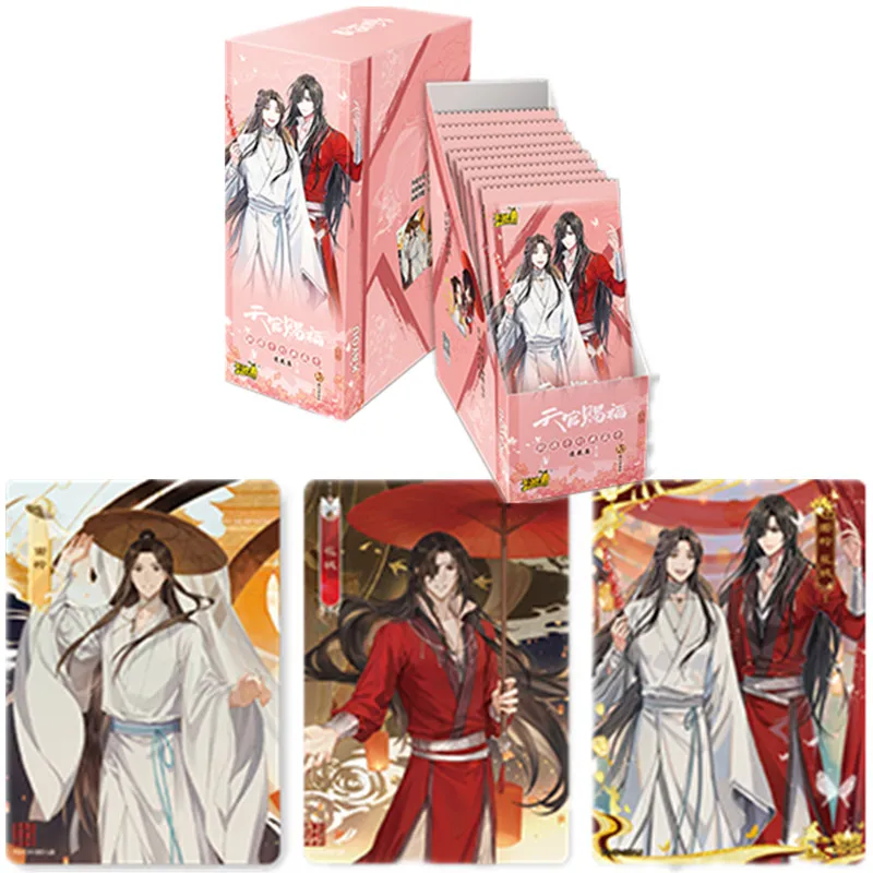 KAYOU Heaven Official's Blessing Encounter Flowers Series 2 Cards, Taoyuan Lanterns Ancient Style Art, Exquisite Illustration