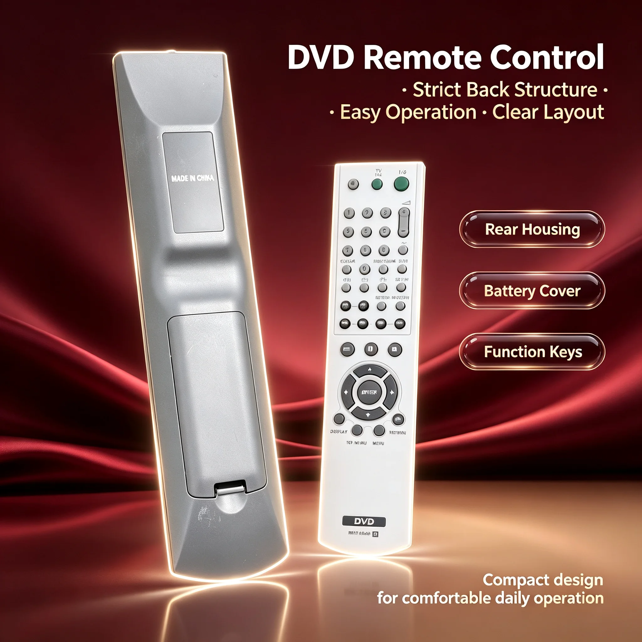 Remote Control RMT-D164P For Sony D161P D172P D166P DVPM50 DVD PLAYER