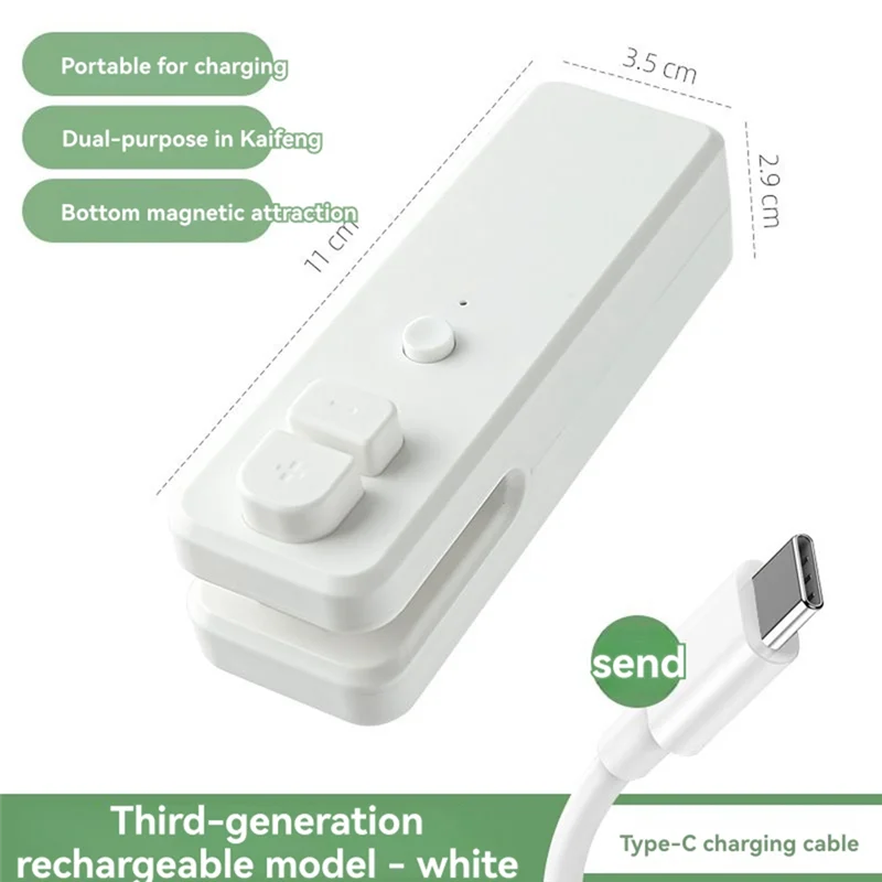 ABPR-Small Sealing Machine Snacks Laminator Home Use Plastic Bag Food Preservation Vacuum Sealing