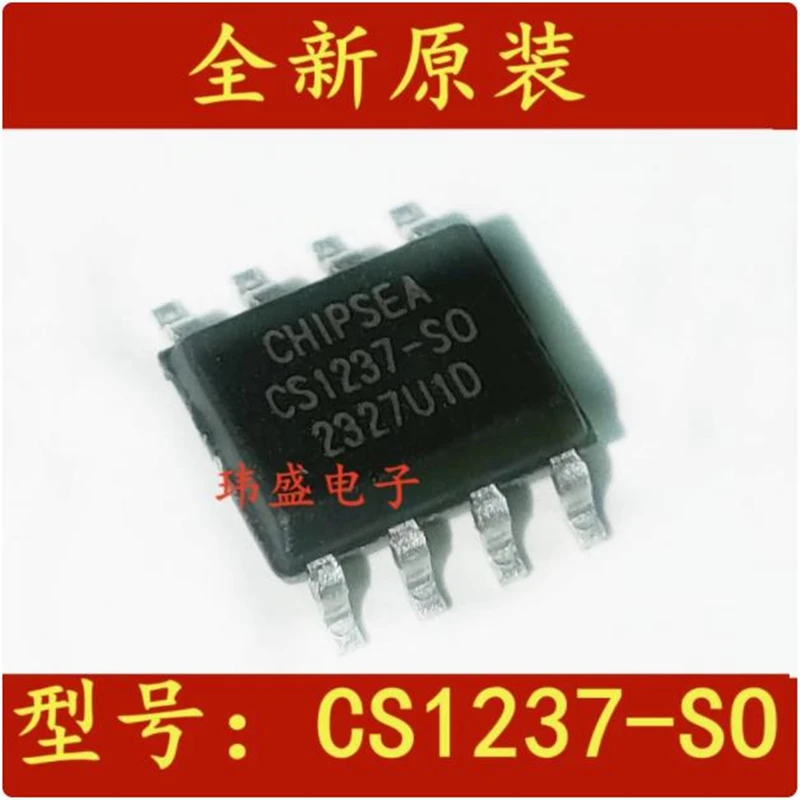 10 Uds CS1237-SO CS1237 SOP-8 Chip IC de conversión digital a analógico