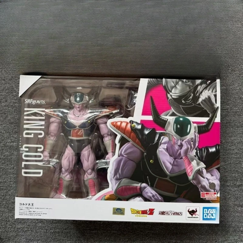 

In Stock Original Bandai S.H.Figuarts SHF King Cold Frieza Vegeta Goku Dragon Ball Z Anime Action Collection Figures Toys