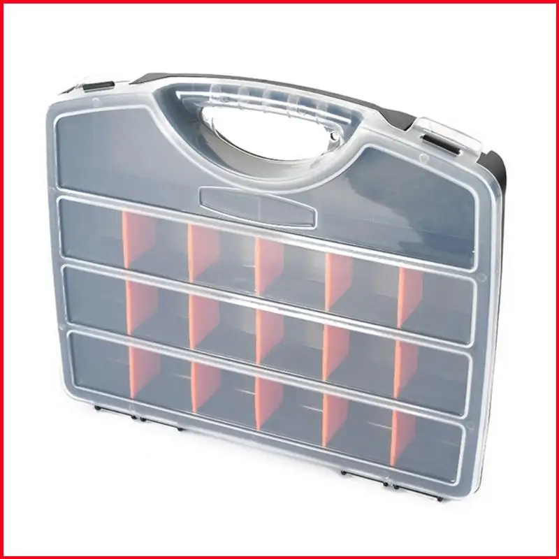 

K92A Tool Storage Box with Removable Plastic Dividers for Screw Small Part