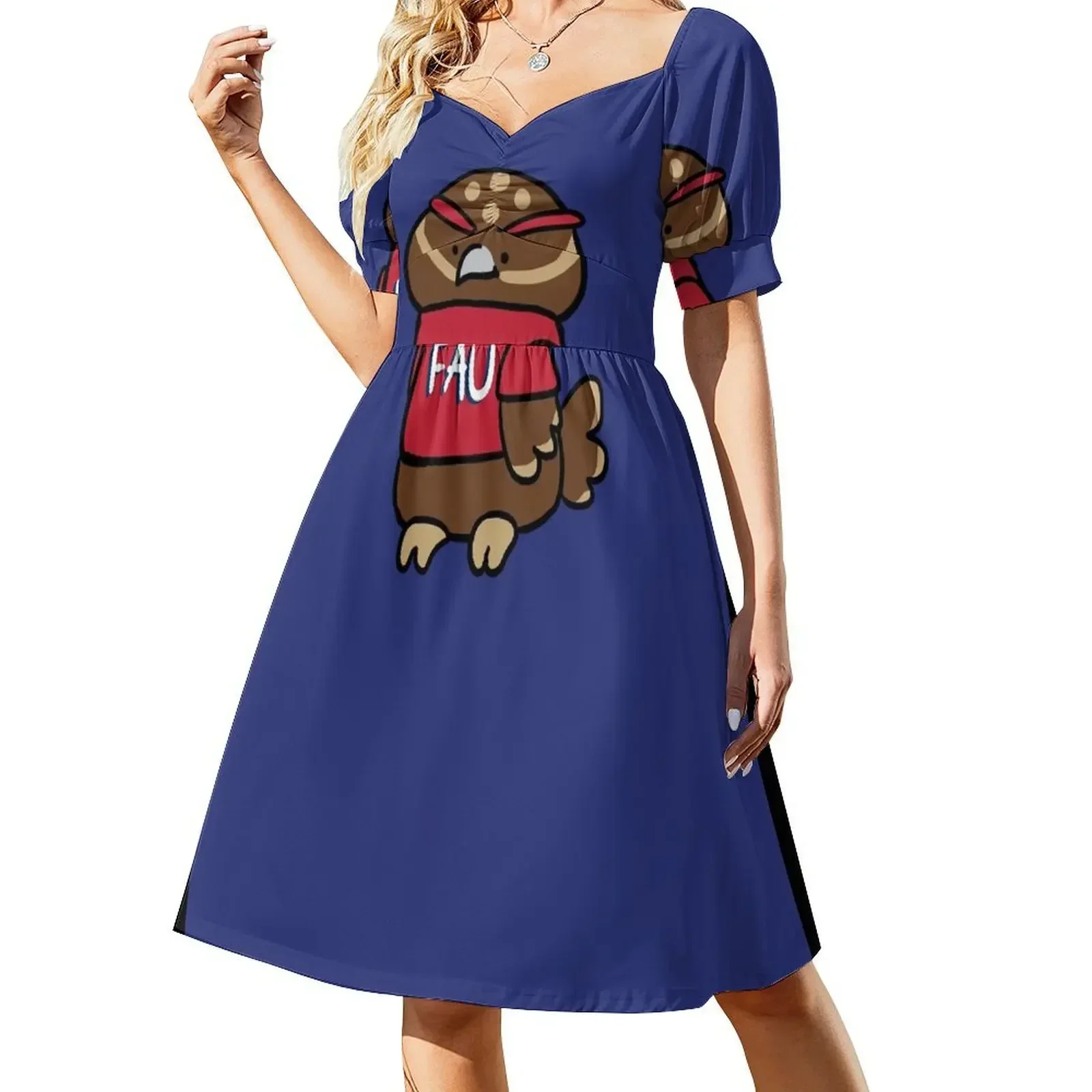 

Owlsley the Owl - Florida Atlantic University Dress Women's summer long dress summer clothes women's clothing trend 2024