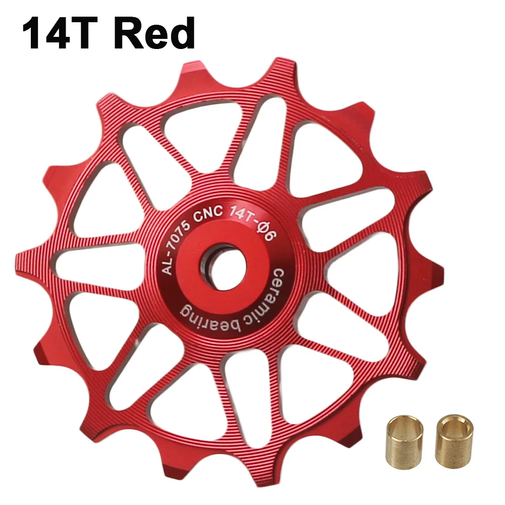 12T 14T Fahrrad Stützrad Schaltwerk Keramik Pulley Rennrad Führungsrolle Für Shimano Sram GX XX1 X01 Eagle NX 12 Geschwindigkeit