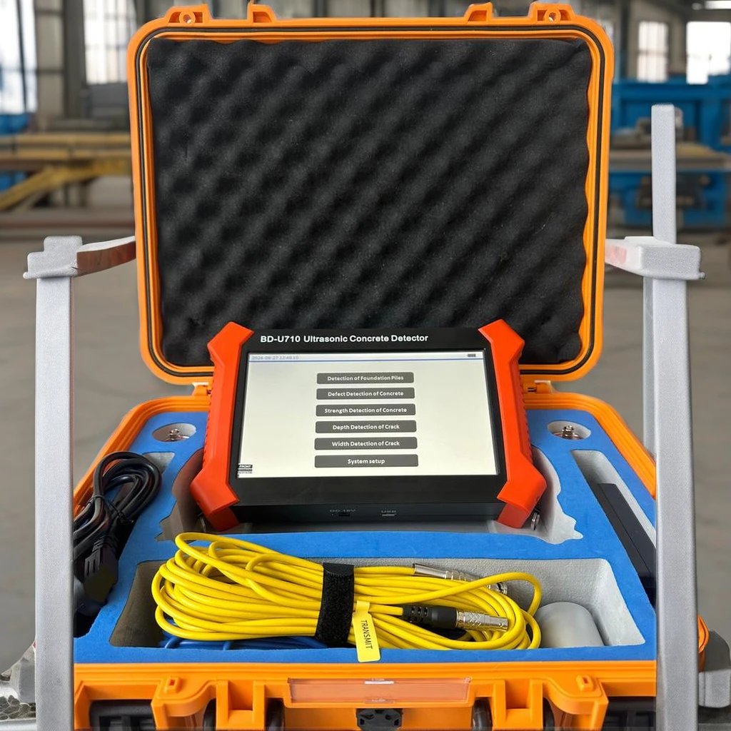 Non Metallic Ultrasonic Detector,Handheld  Price for Ultrasonic Pulse Tester Multi Pipe Pile