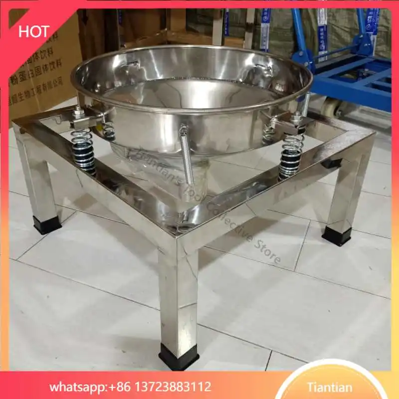 50CM Diameter Stainless Steel Powder Vibrating Sieve Electric Screen Shaker Machine For Powder and Grain