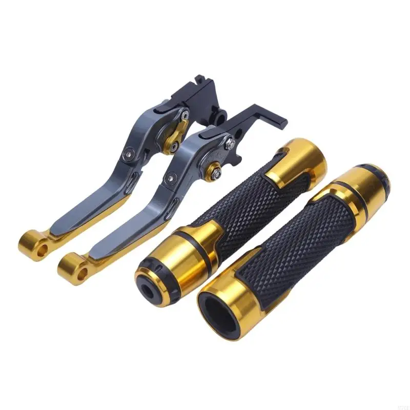 M76E Aluminum Motorcycle Hand Control Replacement for Bike YZF R3R25, Brake & Clutch Lever for Everyday Commuting & Street