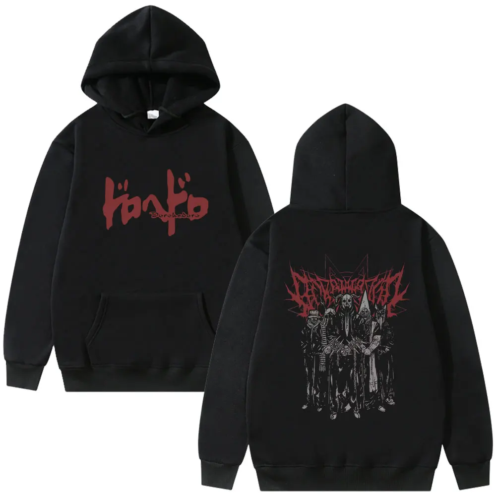 

Anime Dorohedoro Kaiman Hoodie Men Women Gothic Manga Rock Metal Style Streetwear Unisex Harajuku Oversized Pullover Sweatshirt