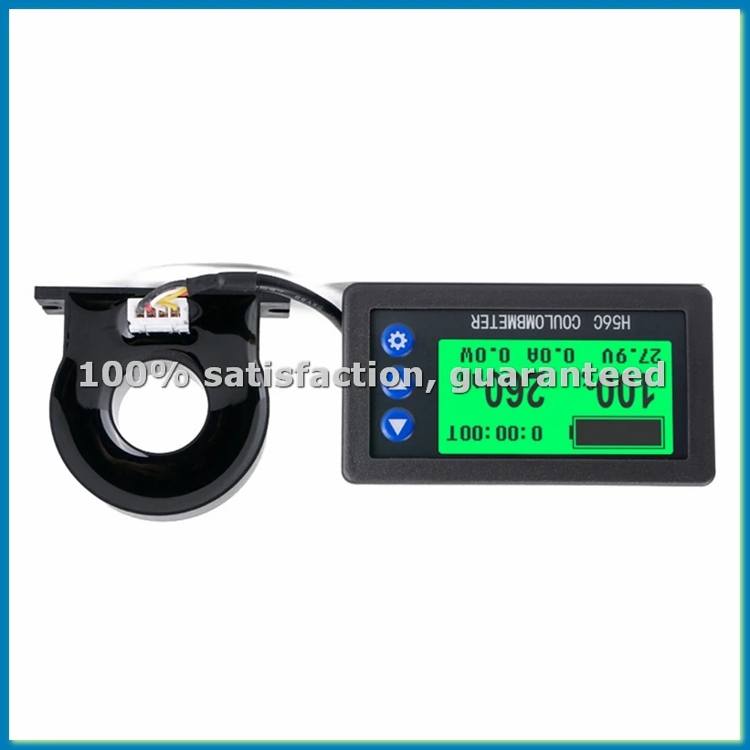Battery Monitor Hall Coulomb Meter DC 8-100V 300A Lifepo4 Lead-Acid Li-Ion Lithium Capacity Power Display-ABLL