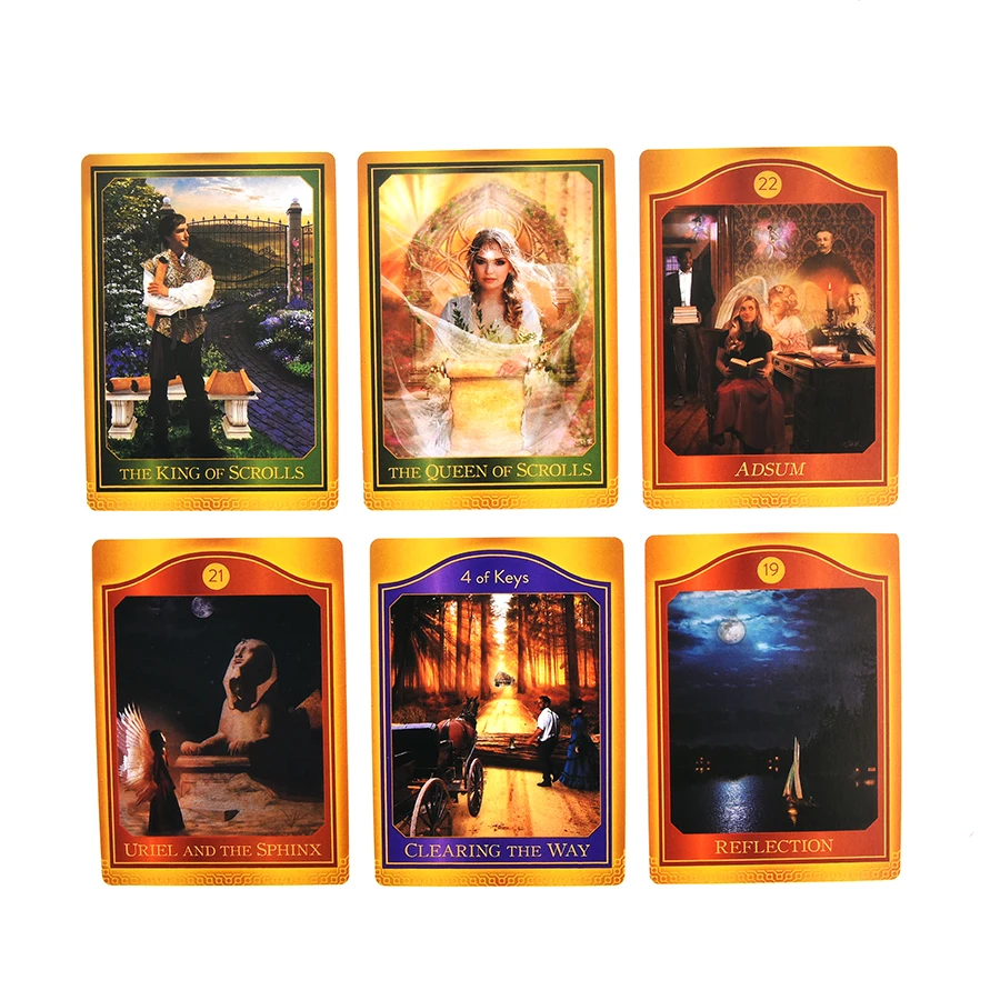 The Akashic Tarot 62 PCS card by Sharon Anne Klingler Fortune Telling Game Divination Tools For All Skill Levels