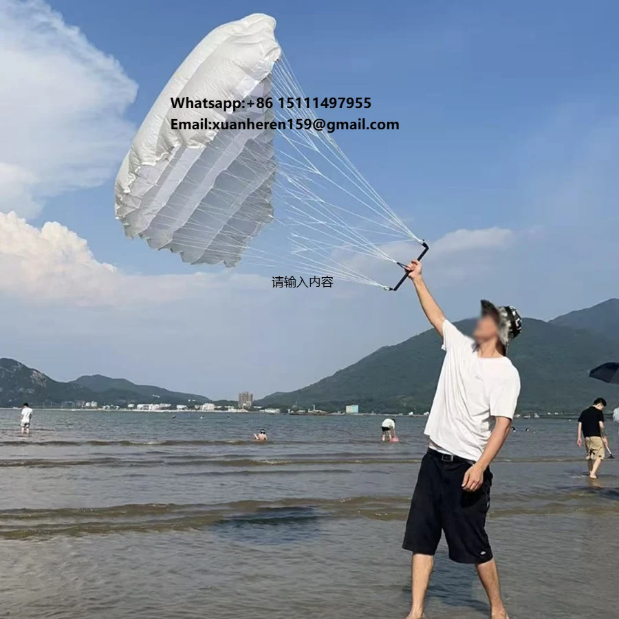 

In Stock ParaWing for Foil 4.5M Kitesurfing Kite for Beginners Surfing & Skateboard Teaching Kite Watersports Wind Foil Kite